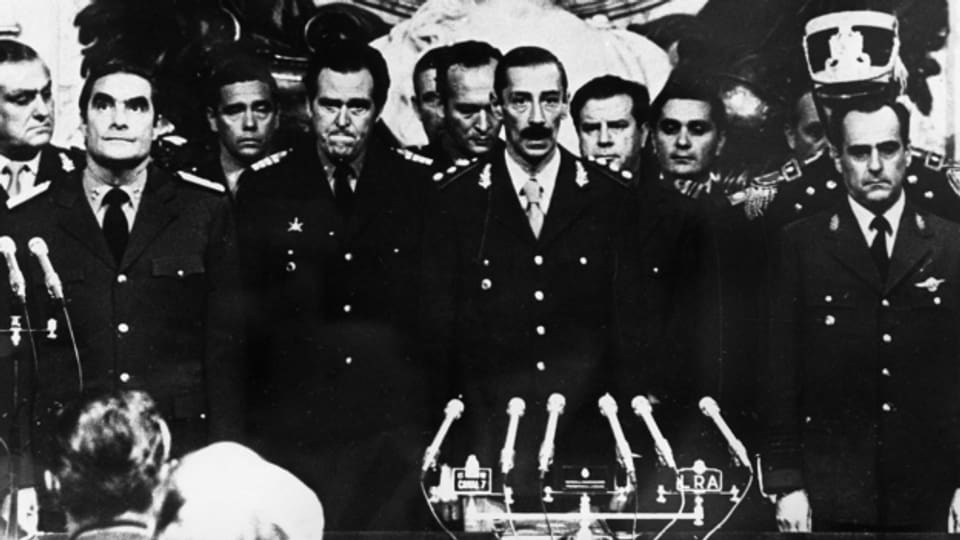 Die Generäle um Jorge Videla putschen sich am 24. März 1976 an die Macht.
