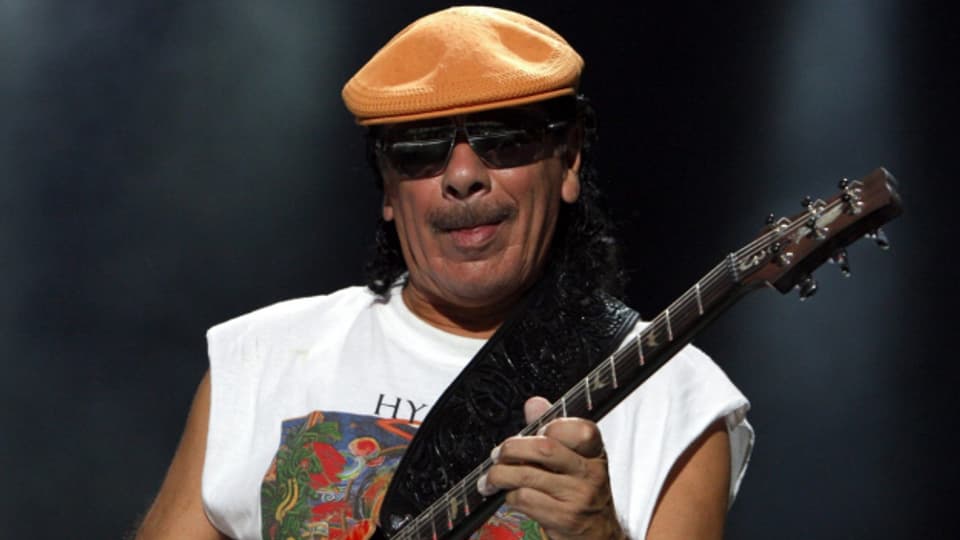 Santana live am Moon and Stars Festival in Locarno