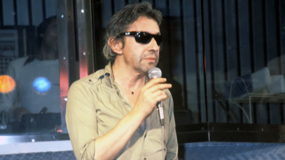 Serge Gainsbourg auf der Bühne