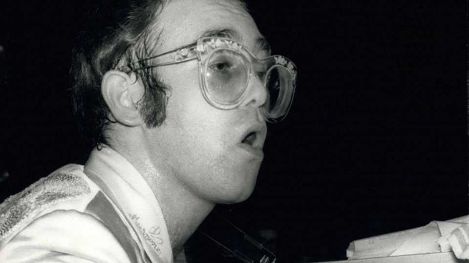 Der britische Sänger Elton John im Jahr 1979