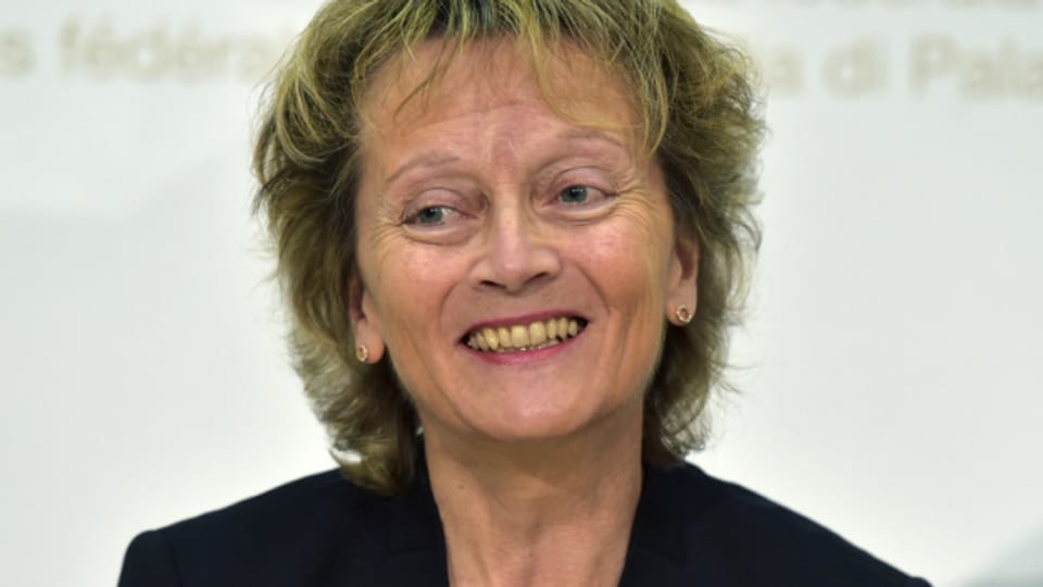 Schluss mit Regieren: Eveline Widmer-Schlumpf tritt als Bundesrätin zurück