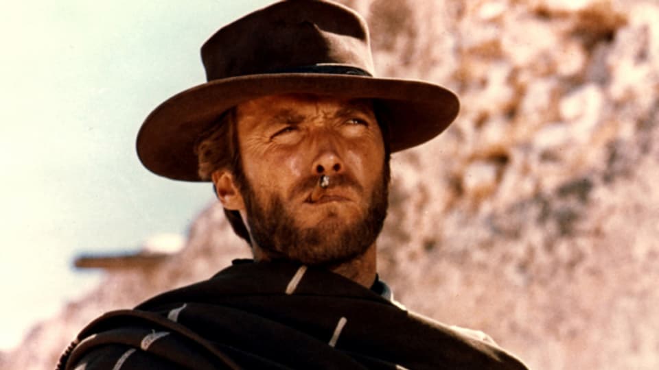 Clint Eastwood als der Namenlose im Film «Für eine Handvoll Dollar».