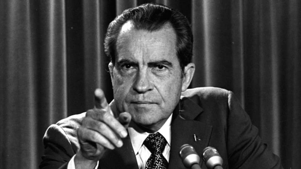 Der ehemalige US-Präsident Richard Nixon