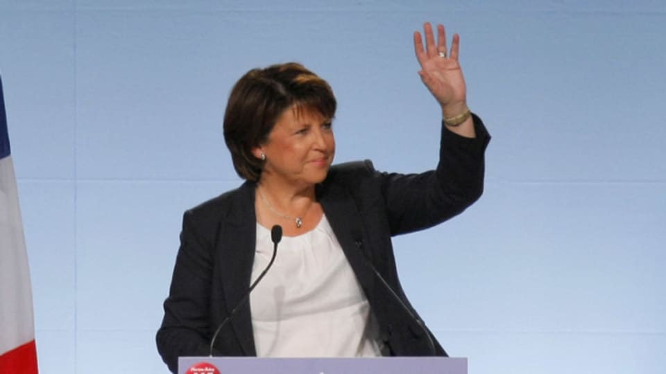 Die Sozialistin Martine Aubry strebte das Amt als Staatspräsidentin Frankreichs an