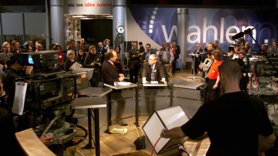 Die SVP ist grosse Wahlsiegerin am 24.10.99. SVP-Nationalrat Chrstioph Blocher im TV-Interview.