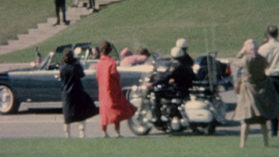 Aufnahme des Attentats auf John F. Kennedy.