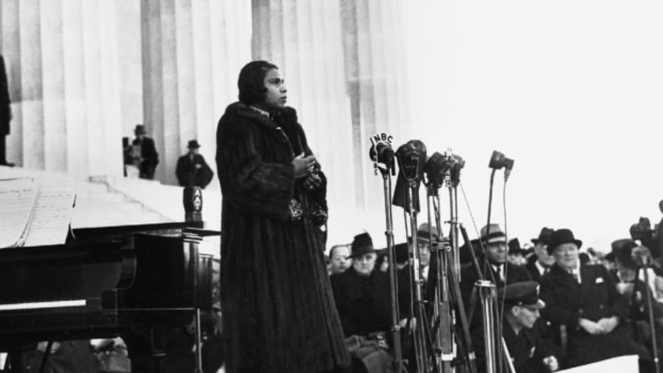 Marian Andersons Konzert vor dem Lincoln-Denkmal