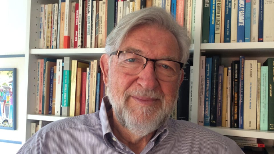 Der deutsche Politikwissenschaftler Wolf Grabendorff hat in den letzten 40 Jahren in mehreren Ländern Lateinamerikas gelebt.