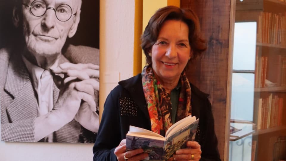 Sie hat das Tessin für deutschsprachige Literatur begeistert: Die abtretende Direktorin des Hesse Museums, Regina Bucher.