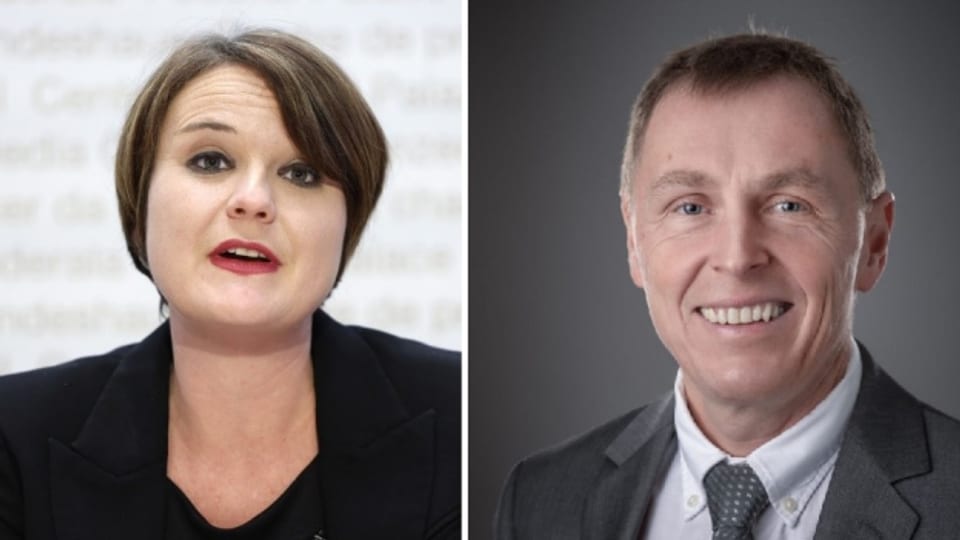 Zu Gast im «Tagesgespräch»: SP-Nationalrätin Sarah Wyss und Roland Bühlmann, Präsident der «Freunde der Verfassung».