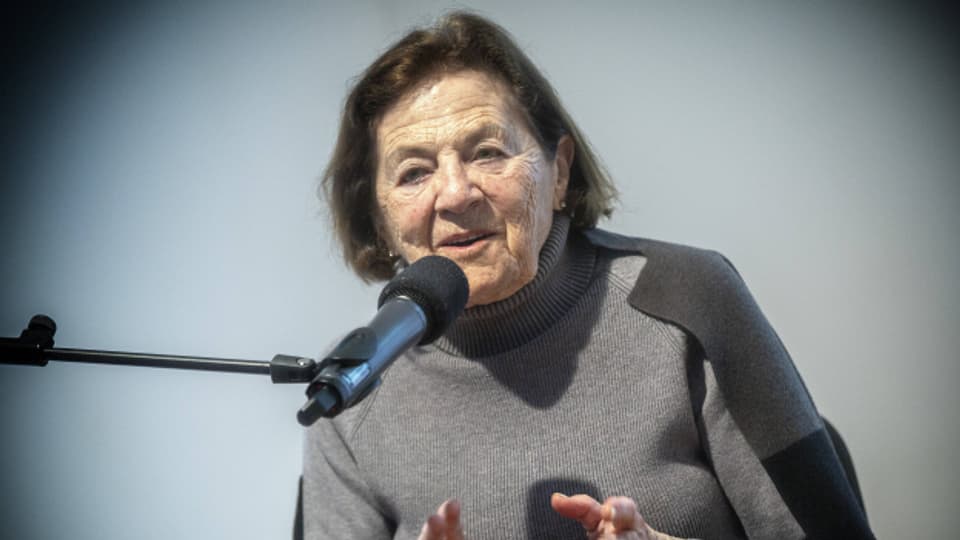 Die 93-jährige Eva Erben ist eine der letzten Überlebenden des Holocaust.