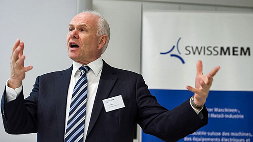 Hans Hess ist Präsident von Swissmem und Vizepräsident von Economiesuisse.