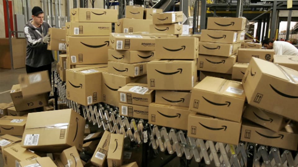 Onlinehandel: Verpackungscenter von Amazon in Nevada.