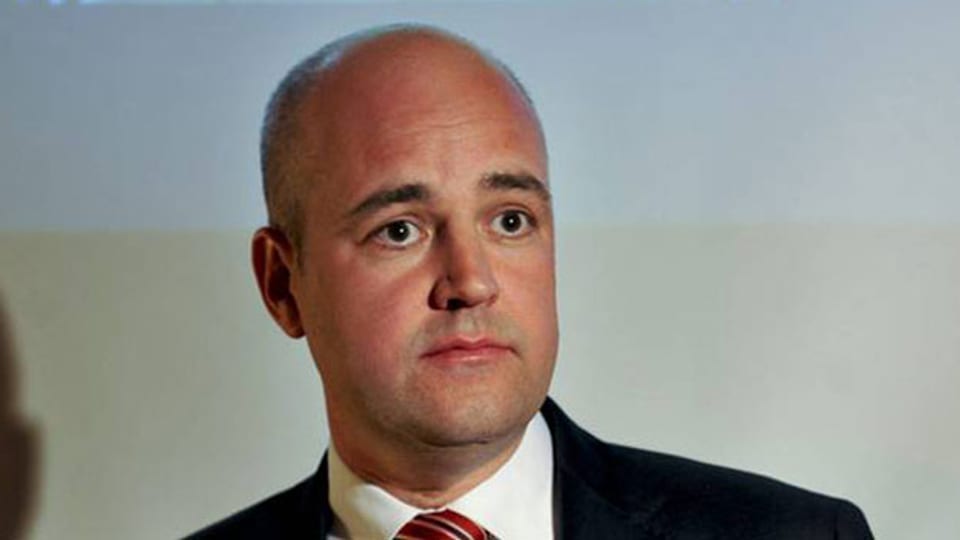 Fredrik Reinfeldt, Schwedens Ministerpräsident.