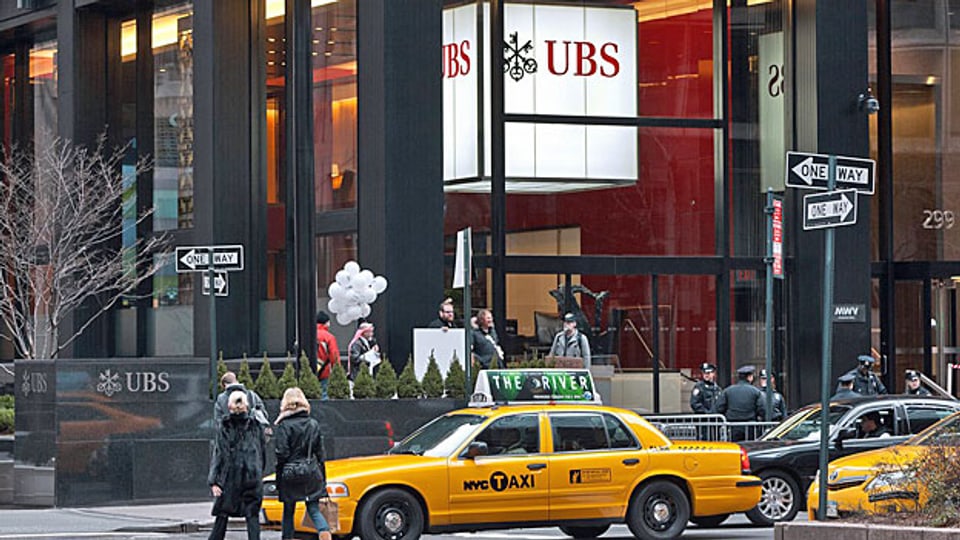 UBS-Niederlassung an der Park Avenue in New York City. Die meisten Banken sind bereit, auch zu schlechten Konditionen mit den USA ein Abkommen zu schliessen.