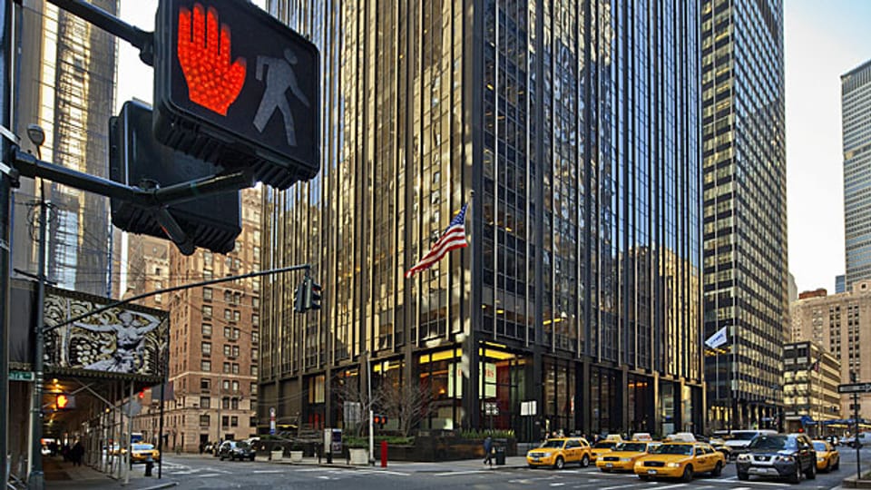 Sitz der UBS an der Park Avenue in New York City.