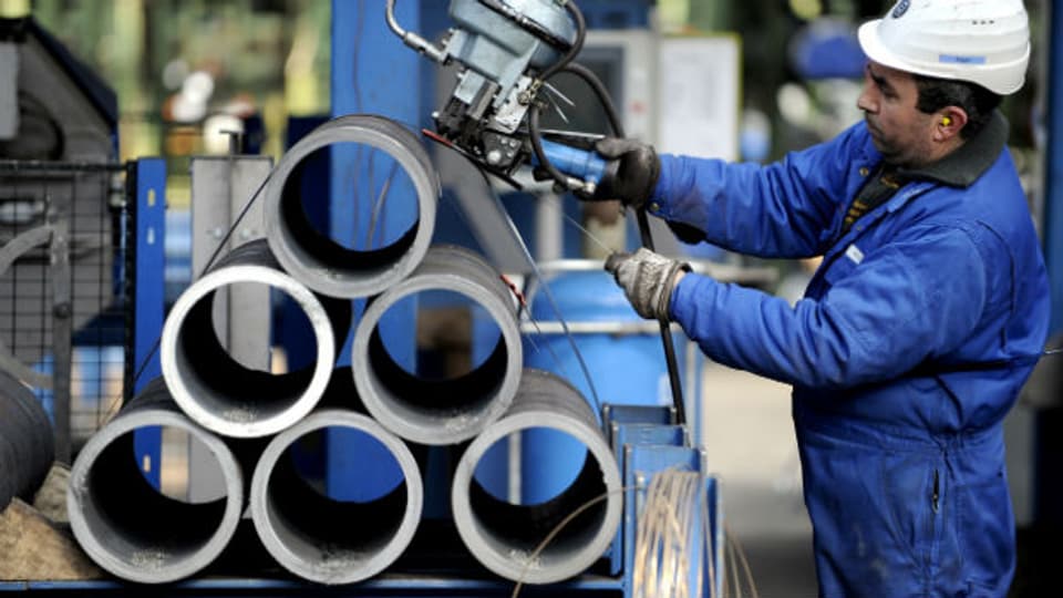 Stahlrohre sind Gegenstand des jüngsten Handelsstreits zwischen China und der EU.