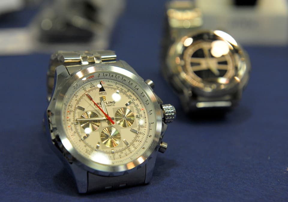 Schweizer Uhren sind im Ausland gefragt.
