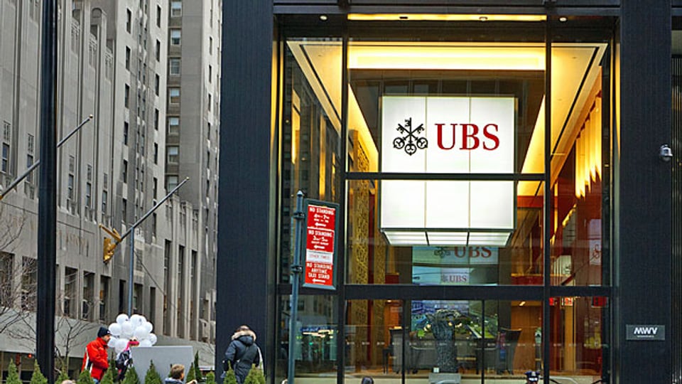 UBS-Niederlassung an der Park Avenue in New York City.