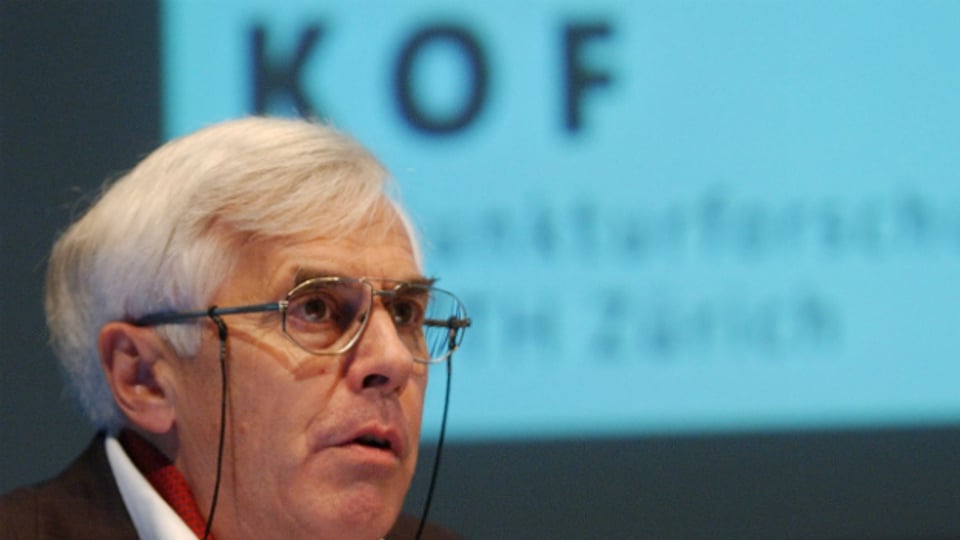 Die KOF wird 75 Jahre alt: Bernd Schips leitete die KOF von 1993 - 2006.