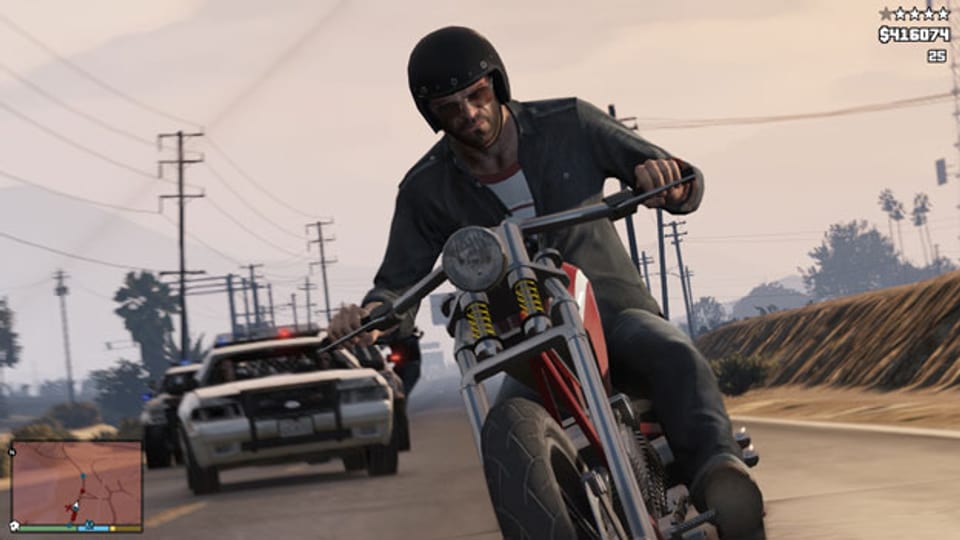 Screenshot aus dem Video-Spiel «Grand Theft Auto V».