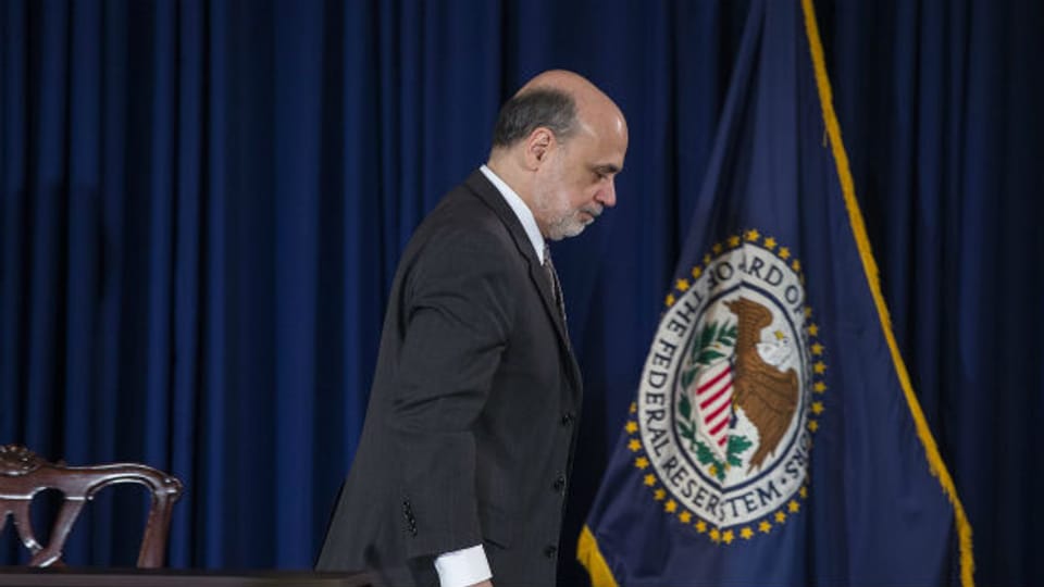 Ben Bernanke bei einem seiner letzten Auftritte.