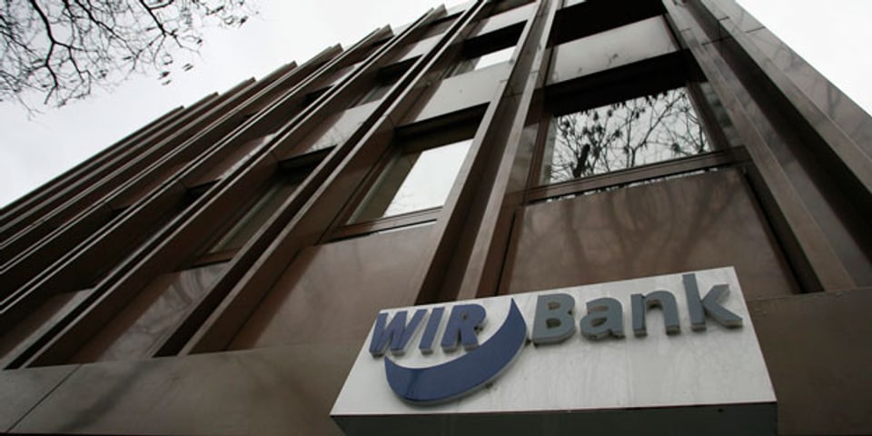 Die WIR-Bank in Basel.