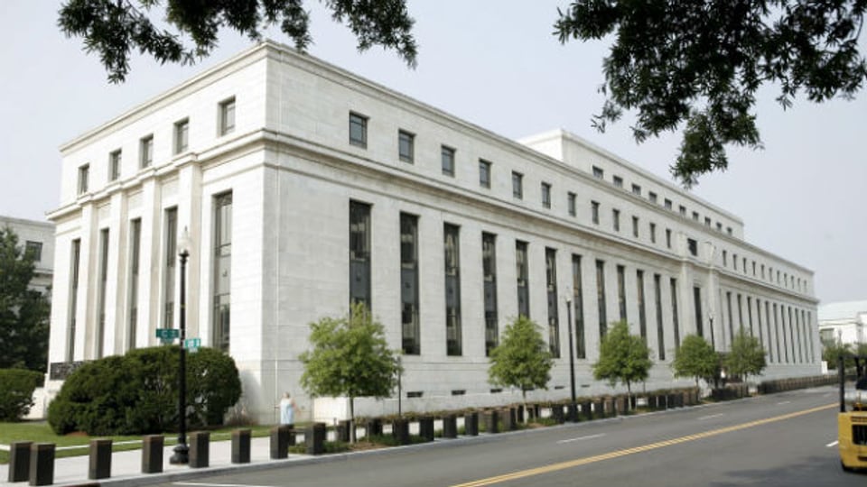 Das Gebäude der US-Notenbank in Washington.