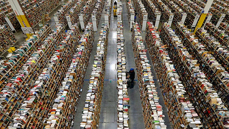 Online-Buchhändler Amazon hat ehrgeizige Ziele.