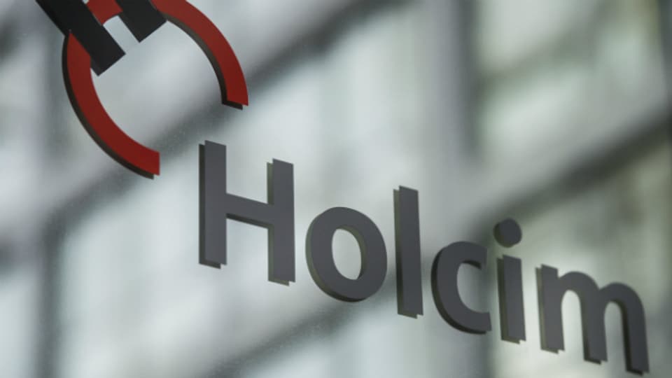 Logo des Schweizer Zementherstellers Holcim.