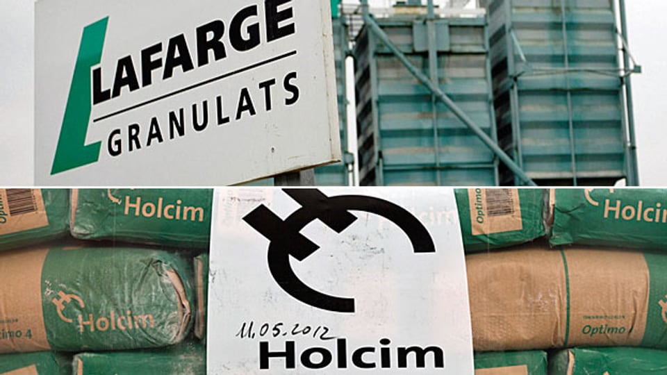 Lafarge-Holcim wäre der weltgrösste Zementkonzern.