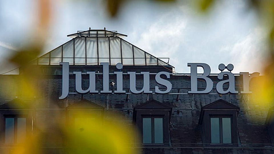 Die Bank Julius Bär hat 2014 den Gewinn um 96 Prozent auf 367 Millionen Franken gesteigert.
