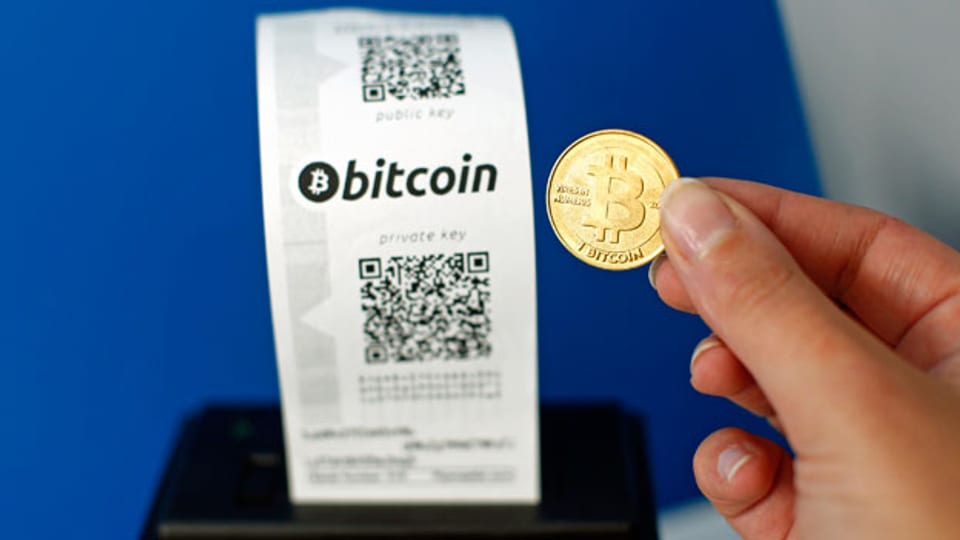 Die digitale Währung Bitcoin. Experten sind davon überzeugt, dass virtuelles Geld die Währung der Zukunft ist.