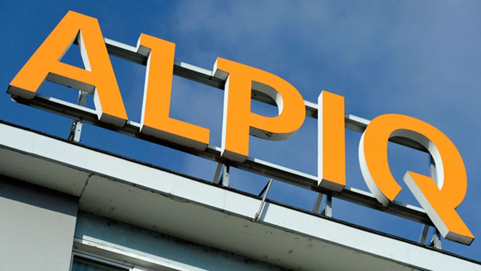 Das Logo des Stromkonzerns Alpiq.