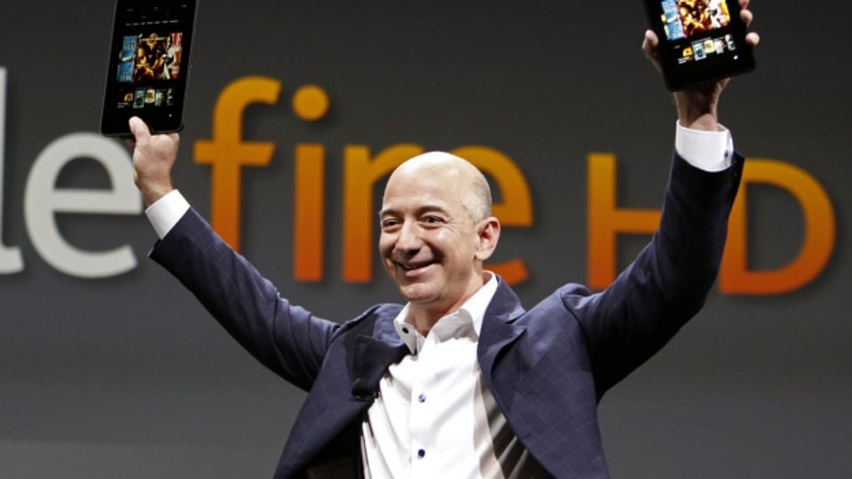 Amazon-Chef Jeff Bezos will mit Cloud-Computing viel geld verdienen.