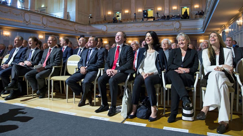 An der Generalversammlung der SNB im Berner Casino. 24.04.2015.