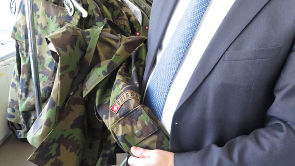 Neu beschaffte Uniformen für die Schweizer Armee müssen hohen Ansprüchen an die Nachhaltigkeit genügen.