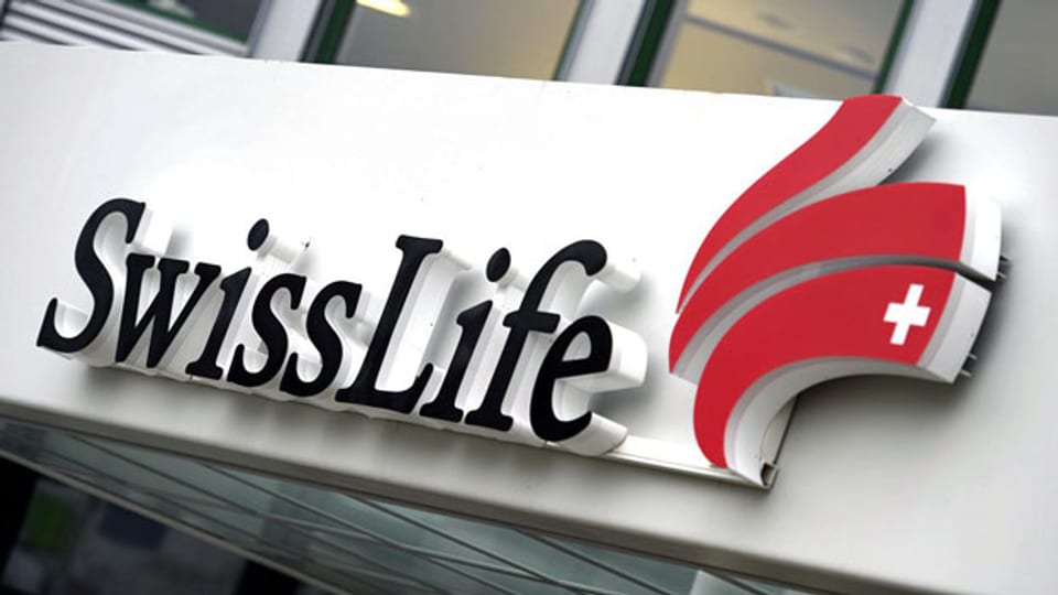 Das Logo des Schweizer Lebensversicherungskonzerns Swiss Life.