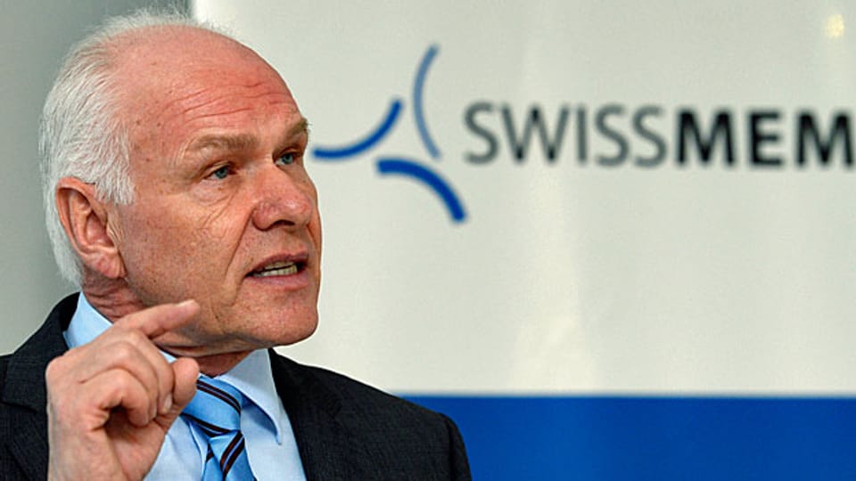 «Das Hauptproblem sind eben die Margen, nicht die Umsätze», sagt Swissmem-Präsident Hans Hess.