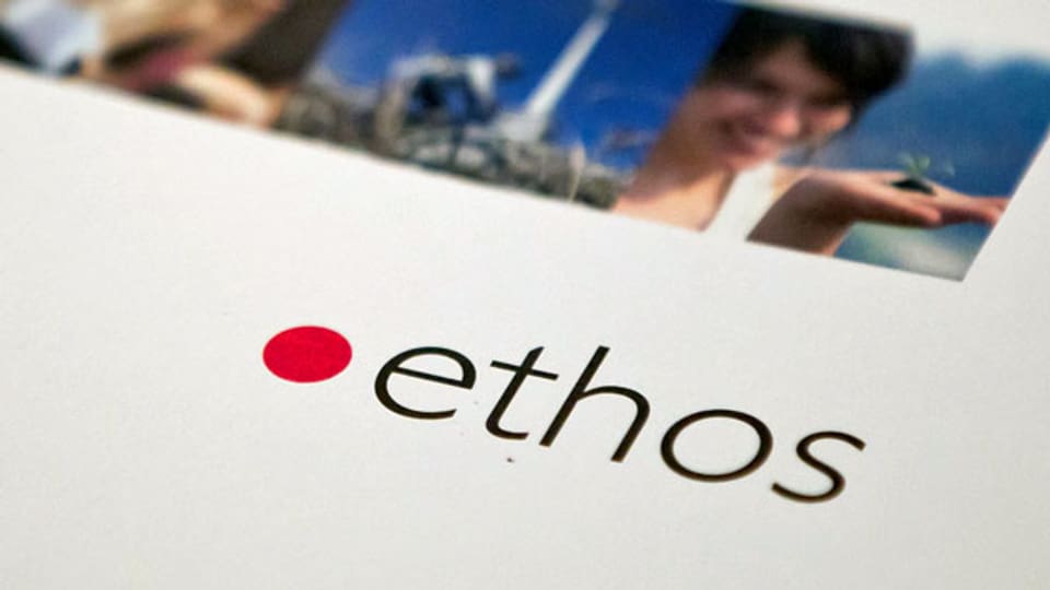 Das Logo der Ethos, der Stiftung für nachhaltiges Investment und aktives Aktionariat.