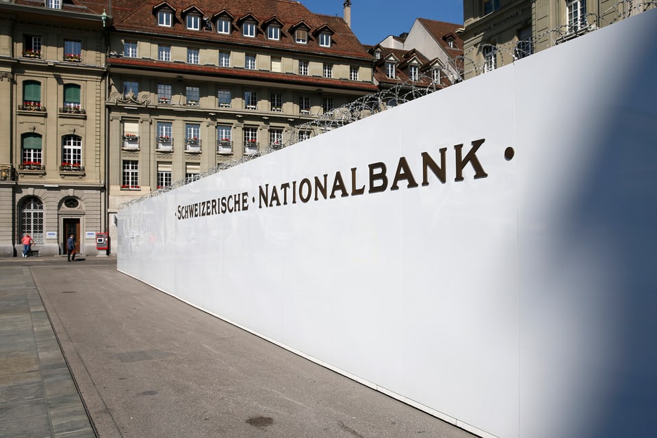 Die Schweizerische Nationalbank macht mehr Verlust als erwartet