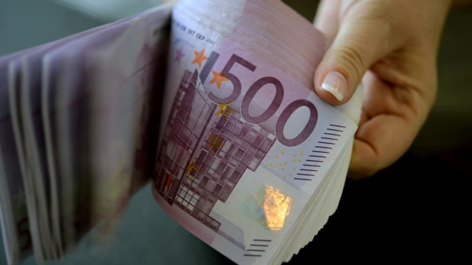 Weniger Kriminalität - das erhofft man sich von der Abschaffung der 500-Euro-Note.