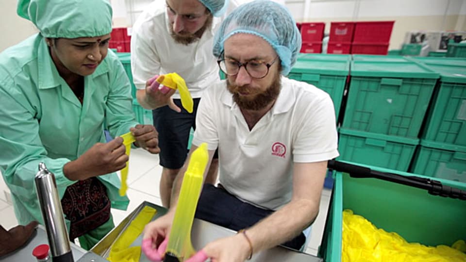 In Deutschland hat Einhorn seit der Gründung im Februar vor einem Jahr über zwei Millionen Kondome verkauft - in der Schweiz waren es rund 10'000.