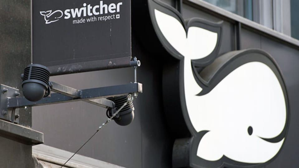 Das Logo der Schweizer Bekleidungsfirma Switcher.