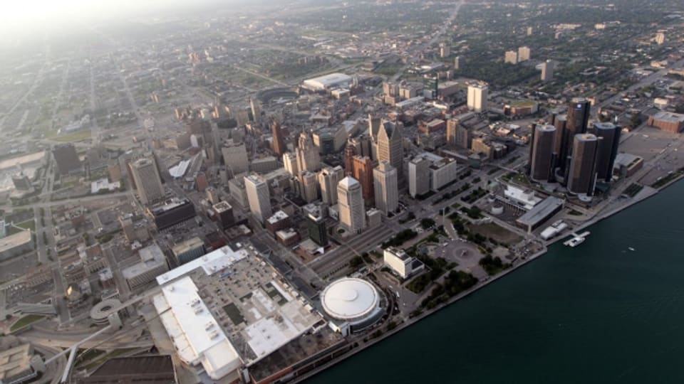 2013 ging Detroit Konkurs, jetzt will die Stadt die Schatten der Vergangenheit abschütteln.