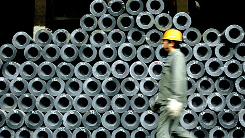 Die Stahlindustrie kämpft dagegen, dass China im Dezember von der WTO als Marktwirtschaft anerkannt wird.