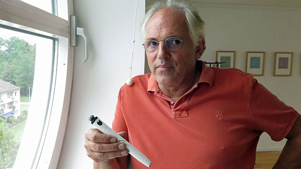 Die Entwicklung von Injektions-Pens war jahrelang eine der Hauptaufgaben von Ueli Moser, dem ehemaligen Leiter des Innovationsteams bei Ypsomed.