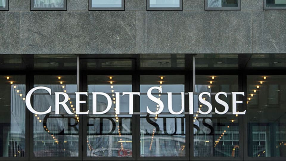 Das Credit-Suisse-Gebäude in Zürich Oerlikon.