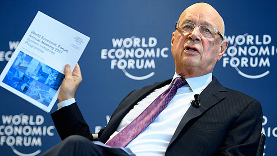 Klaus Schwab, der Vater des «World Economic Forum» in Davos.