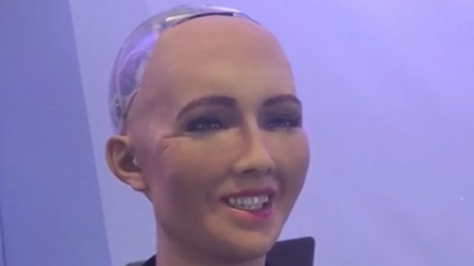 Sophia – ein Roboter, der bemerkenswert menschlich daherkommt.